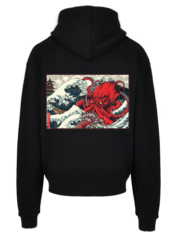 F4NT4STIC Ultra Heavy Hoodie Octopus Japan in schwarz