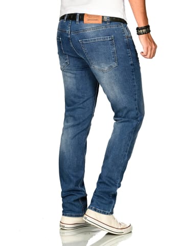 Alessandro Salvarini Jeans Salvarini-Basic-Multi7 in Mittelblau