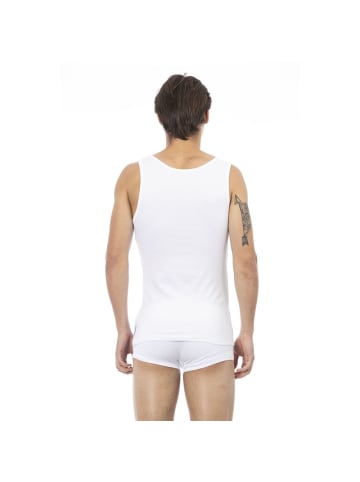 Bikkembergs Weiß Baumwolle Herren Tank Top