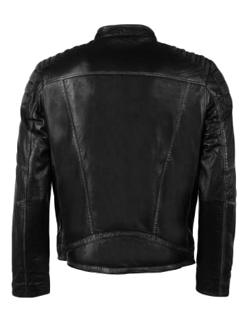 Mustang Lederjacke Whyte in schwarz