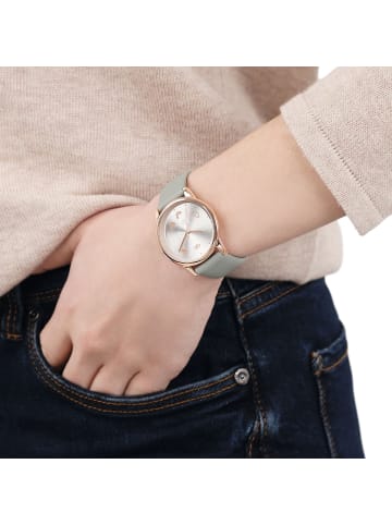 Tom Tailor Quarzuhr Alloy/Edelstahl, IP silber in Rosefarben