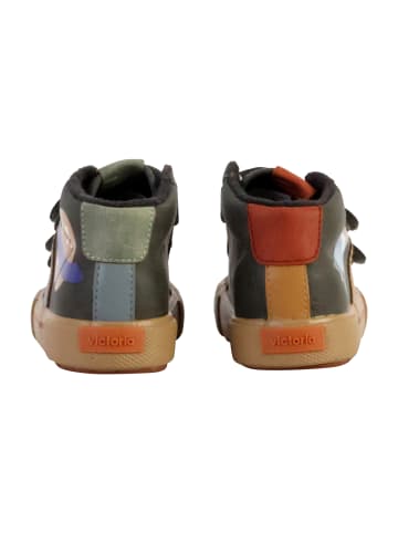 Victoria Hohe Sneaker mit Klettverschluss für Kinder Grau