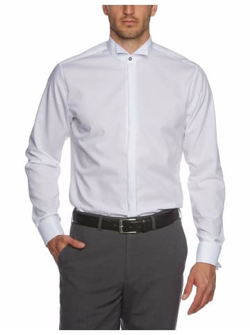 Seidensticker Langarm Business Hemd für Herren in weiß