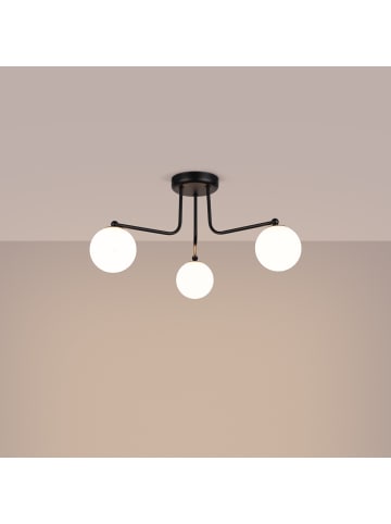 Nice Lamps Kronleuchter BEAM 3 schwarz H 29 cm