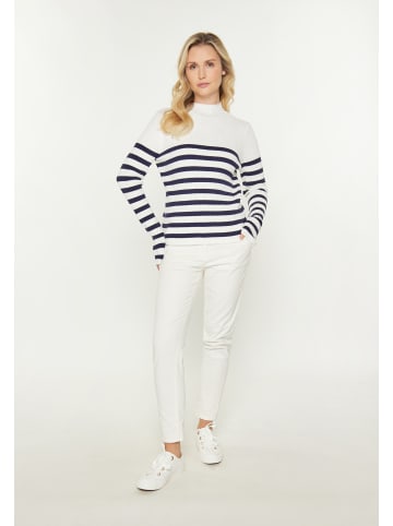 usha BLUE LABEL Women Sweater in offwhite navy