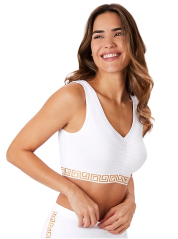 WITT WEIDEN Bustier in weiß-camel