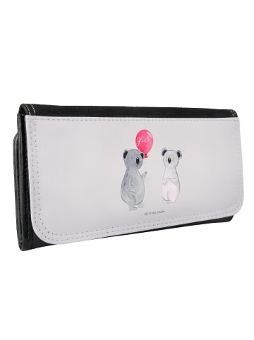 Mr. & Mrs. Panda Portemonnaie für Damen Koala Luftballon ohne Sp... in Grau Pastell