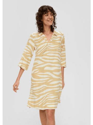 s.Oliver Kleid kurz in Beige