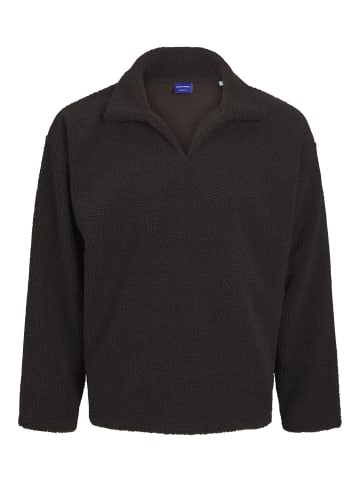 Jack & Jones Fleece Sweatshirt in Chocolate Torte
