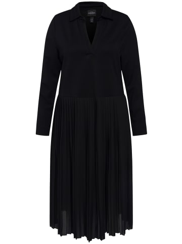 Ulla Popken Midikleid in schwarz