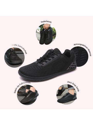 DOTALES LiteStep Barfußschuhe in  Schwarz 36