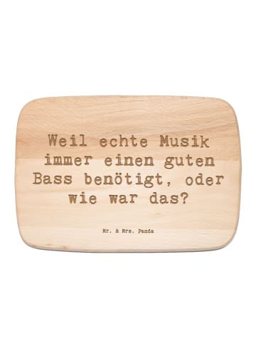 Mr. & Mrs. Panda Schneidebrett Holz Spruch Schlagzeug Basswunder... in Transparent