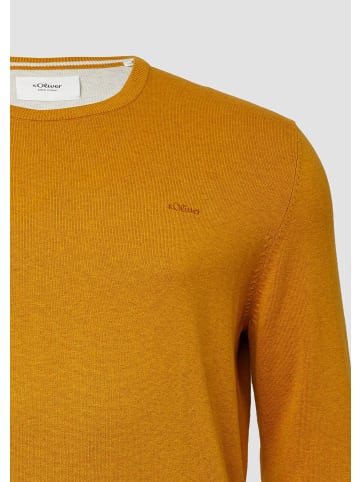 s.Oliver Strickpullover in 17W0_honiggelb