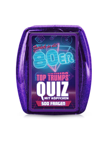 Winning Moves Top Trumps Quiz 80er Ratespiel in bunt