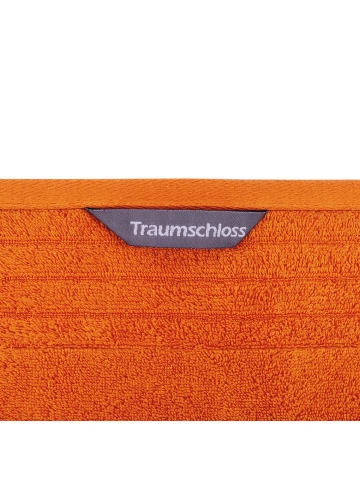 Traumschloss Frottier-Line Premium Gästetuch in orange