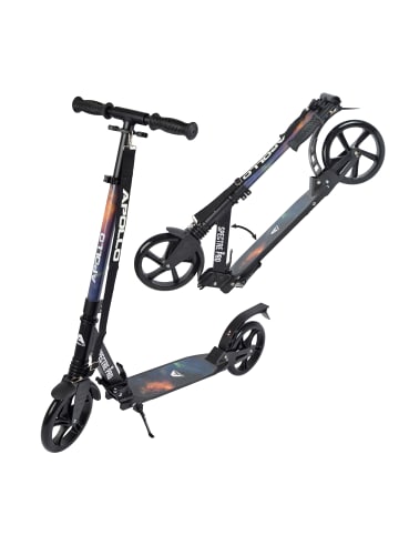 Apollo City Scooter " Spectre Pro Galaxy " in schwarz/orange/blau