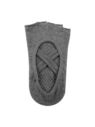 MUNADUNA
Yoga-Zehensocken mit Doppelkreuz - offene Zehen in Grau