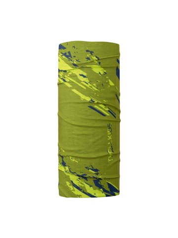 Trollkids Loop-Schal Northern Lights in pear green