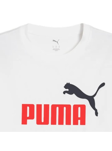 Puma T-Shirt 1er Pack in Weiß