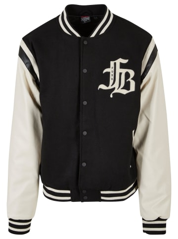 FUBU FUBU Bomberjacken in black/offwhite/white