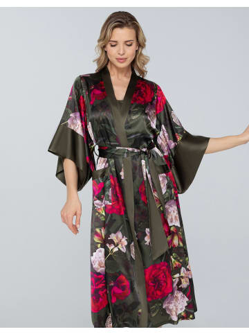 Marc and Andre Kimono PETAL BEAUTY in Olive