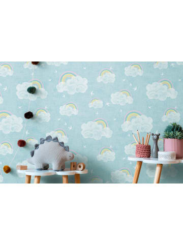 A.S. Création Tapete Cosy Clouds  in Blau