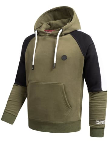 Alessandro Salvarini Sweatshirt AS-311 in Olive