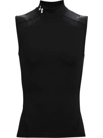 Under Armour T-Shirt "Ua Hg Armour Comp Mock Sl" in Schwarz