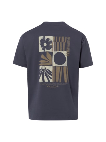 Marc O'Polo T-Shirt in marine braun - 0001