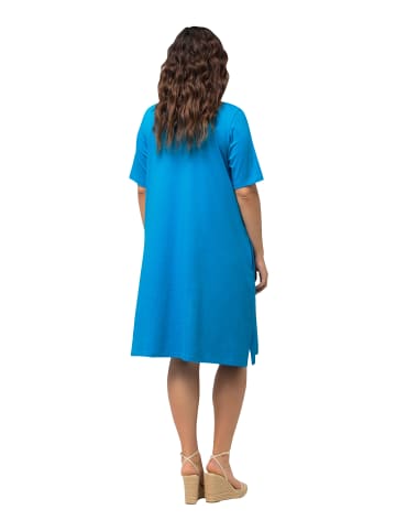 Ulla Popken Jerseykleid in saphirblau