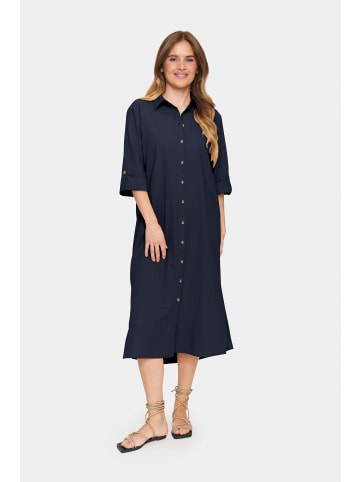 SAINT TROPEZ Kleid ZalindaSZ Gerade Passform in Night Sky