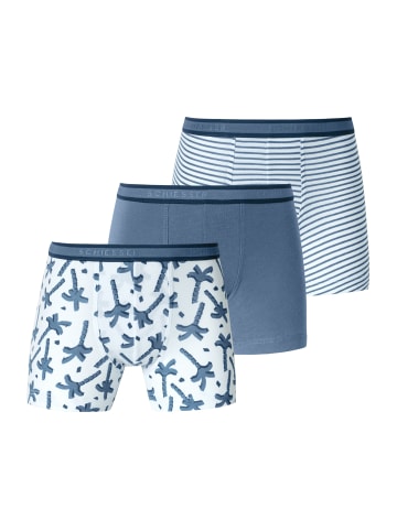 Schiesser Trunk 955 in jeansblau