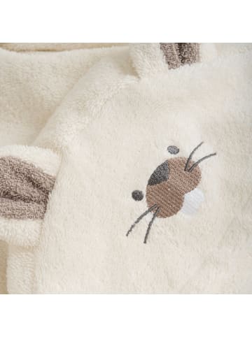 Pippi Babywear Bademantel "Hooded Bath Robe" in Weiß