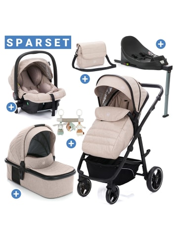 fillikid 4-1 Kombi-Kinderwagen-Set Fill Jaguar mit in braun,schwarz