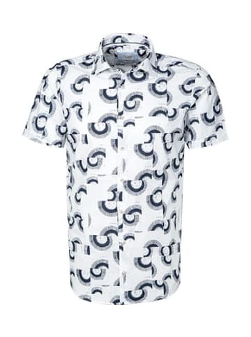 OLYMP Kurzarm FreizeitHemd für Herren in uni