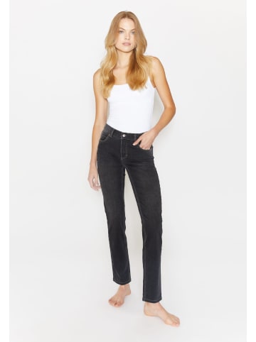 ANGELS  Straight-Leg Jeans Jeans Cici mit authentischem Denim in ANTHRAZIT