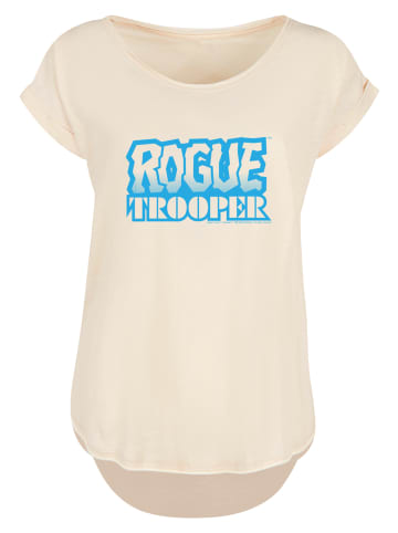 F4NT4STIC Long Cut T-Shirt Rogue Trooper Comic Book Blue Logo in Whitesand