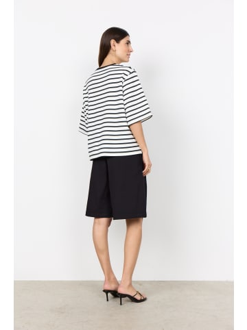 soyaconcept T-Shirt in weiß schwarz