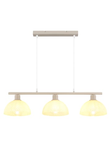 Globo lighting Hängeleuchte "SELMA" in beige