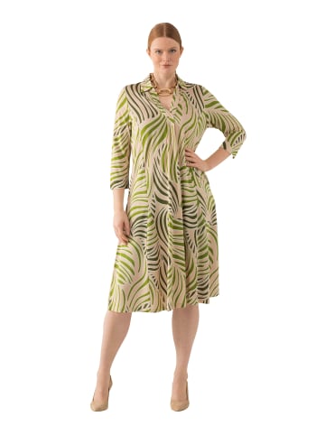 Ulla Popken Hemdblusenkleid in beige