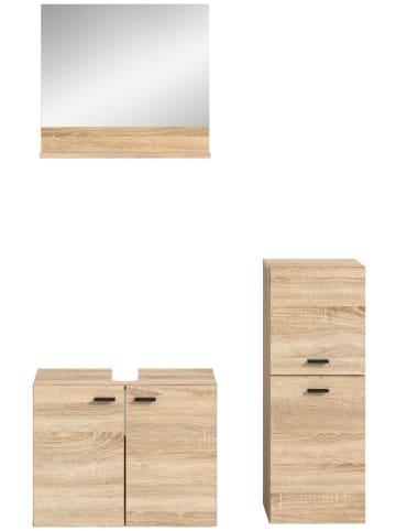 ebuy24 Badmöbelset Boston Eiche 102 x 33 cm