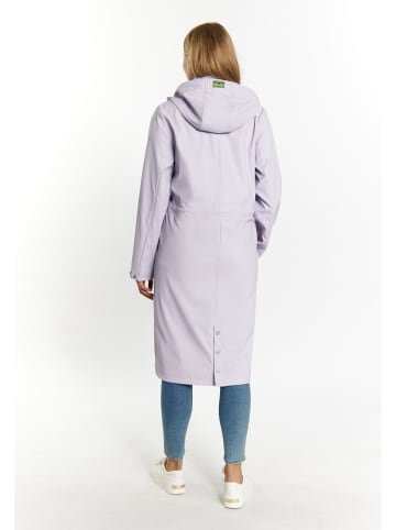 Schmuddelwedda Damen Regenmantel Aus Recyceltem Polyester in Pastelllavendel