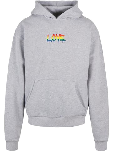 Merchcode Hoodie "Love TeddyOversized Hoody" in Grau