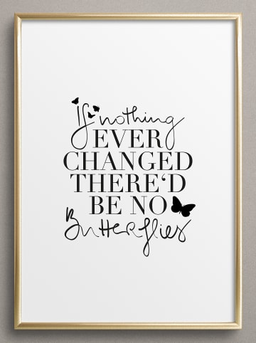 Tales by Jen Poster / Kunstdruck "If nothing ever changed" I Ohne Rahmen