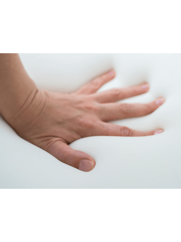 ALAVYA HOME Kindermatratze 90 x 200 cm COZY Weiß - ohne Spannbettlaken