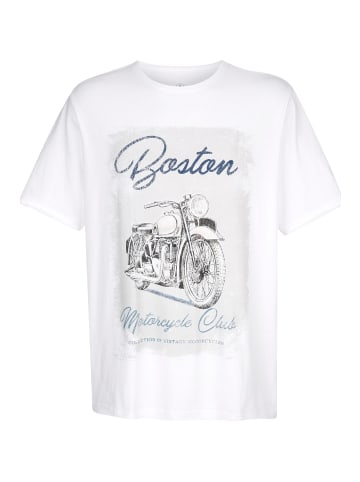 Boston Park Kurzarm T-Shirt in weiß