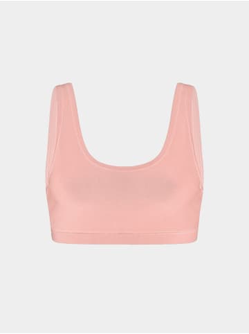 Erlich Textil  Vera Bustier bügellos aus Bio-Baumwolle in rose