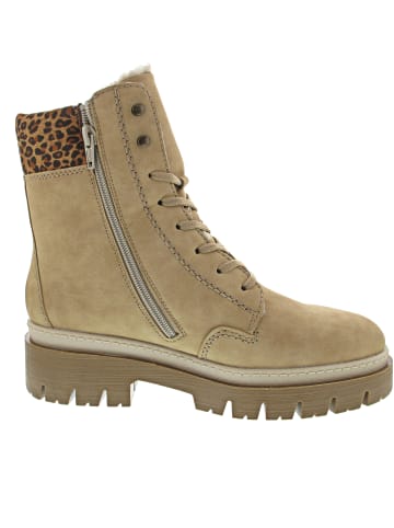 rieker Schnürstiefel Beige
