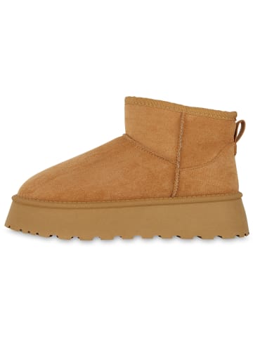 VAN HILL Plateau Boots Katherine in Hellbraun