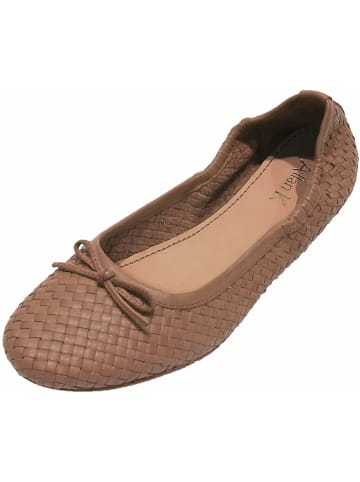 Allan K Ballerinas für Damen in beige
